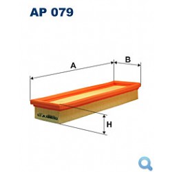 Filtr powietrza FILTRON AP 079